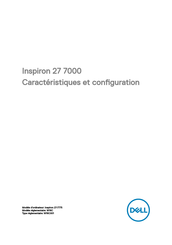 Dell Inspiron 27 7775 Caractéristiques Et Configuration