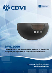 CDVI DWD1000 Manuel D'installation