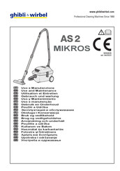 Ghibli & Wirbel AS2 MIKROS Utilisation Et Entretien