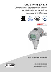 JUMO dTRANS p20 Ex d Notice De Mise En Service