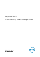 Dell Inspiron 3668 Caractéristiques Et Configuration