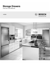 Bosch HSD30 Manuel D'utilisation Et D'entretien