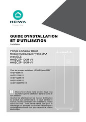 HEIWA HHIECSP-160M-V1 Guide D'installation Et D'utilisation