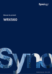 Synology WRX560 Manuel Du Produit