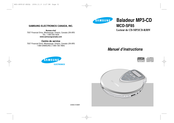 Samsung MCD-SF85 Manuel D'instructions