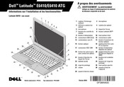 Dell Latitude E6410 ATG Guide Rapide