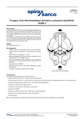 Spirax Sarco AVM6.1 Mode D'emploi