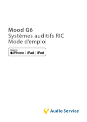 Audio Service Mood G6 Mode D'emploi
