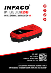 infaco L850B Notice Originale D'utilisation