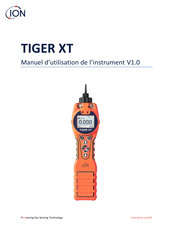 ion science Tiger XT Manuel D'utilisation De L'instrument