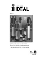 IDEAL NLX Serie Notice D'utilisation Et D'entretien