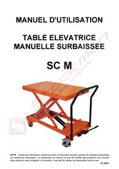 Stockman SC500SM Manuel D'utilisation