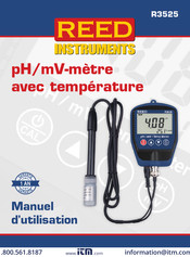 REED INSTRUMENTS R3525 Manuel D'utilisation