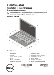 Dell Latitude E6320 Installation Et Caractéristiques