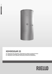 Riello 7200 KombiSolar 2S Instructions Pour L'utilisateur
