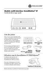 Polycom SoundStation IP Guide De Démarrage Rapide