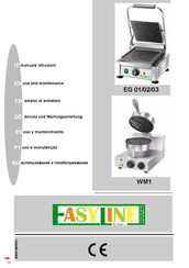 EasyLine EG 01 Emploi Et Entretien