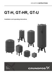 Grundfos GT-HR Instructions D'installation Et D'utilisation