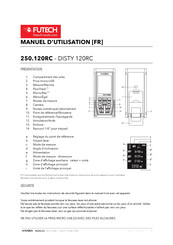 Futech 250.120RC Manuel D'utilisation