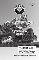 Lionel 71-1022-250 Manuel Du Propriétaire