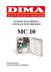 Dima Automatismos MC 10 Notice D'installation Et D'utilisation