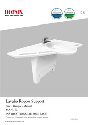 Ropox Supportvask 40-44013 Instructions De Montage