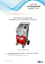 SNDC ECOCLIM HANDY 1234YF Notice D'utilisation