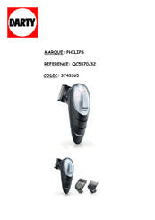 Philips QC5570/32 Mode D'emploi