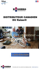 liftup ROSSBRO Raizer Guide De L'utilisateur