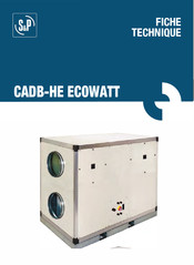 S&P CADB-HE D 54 ECOWATT VF Fiche Technique