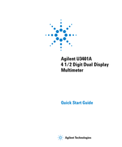 Agilent Technologies U3401A Guide De Mise En Route