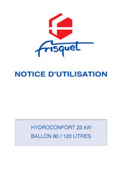 FRISQUET HYDROCONFORT 23 kW Notice D'utilisation