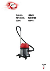 Hoover MULTI FUNCTION PRO TWDH1400 Mode D'emploi