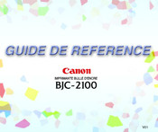 Canon DJC-2100 Guide De Référence