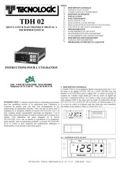 Tecnologic TDH 02 Instructions Pour L'utilisation