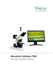 Vision Engineering TIM5 Manuel De L'utilisateur