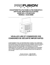 ProFusion HA24-50MB Guide De L'utilisateur