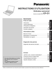 Panasonic CF-C1 Série Instructions D'utilisation