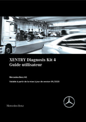 Mercedes-Benz XENTRY Diagnosis Kit 4 Guide Utilisateur