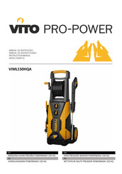 VITO PRO-POWER VIML150HQA Mode D'emploi