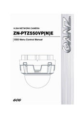 Ganz ZN-PTZ550VPE Mode D'emploi