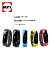 Huawei TalkBand B1 Démarrage Rapide