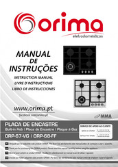 orima ORP-67-VG Livre D'instructions
