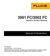 Fluke 3502 FC Manuel D'introduction