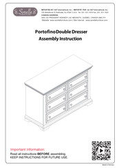 Sorelle PortofinoDoubleDresser Instructions De Montage