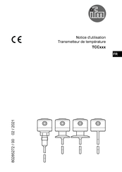 IFM Electronic TCC Serie Notice D'utilisation