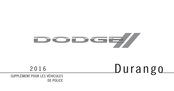 Dodge DURANGO 2016 Mode D'emploi
