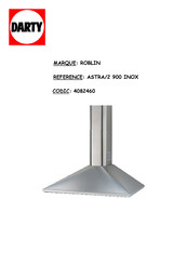 ROBLIN ASTRA/2 900 INOX Manuel D'instructions