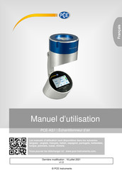 PCE Instruments PCE-AS1 Manuel D'utilisation