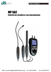 C2AI MP GAZ Notice D'utilisation